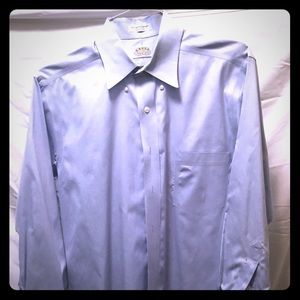 EUC Eagle dress shirt size 16/33 blue